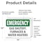 Signmission Safety Culture Sign, 14 in Width, Vinyl Decal, Rectangle OS-2PACK-EM-D-1014-L-10391 - alternate 4